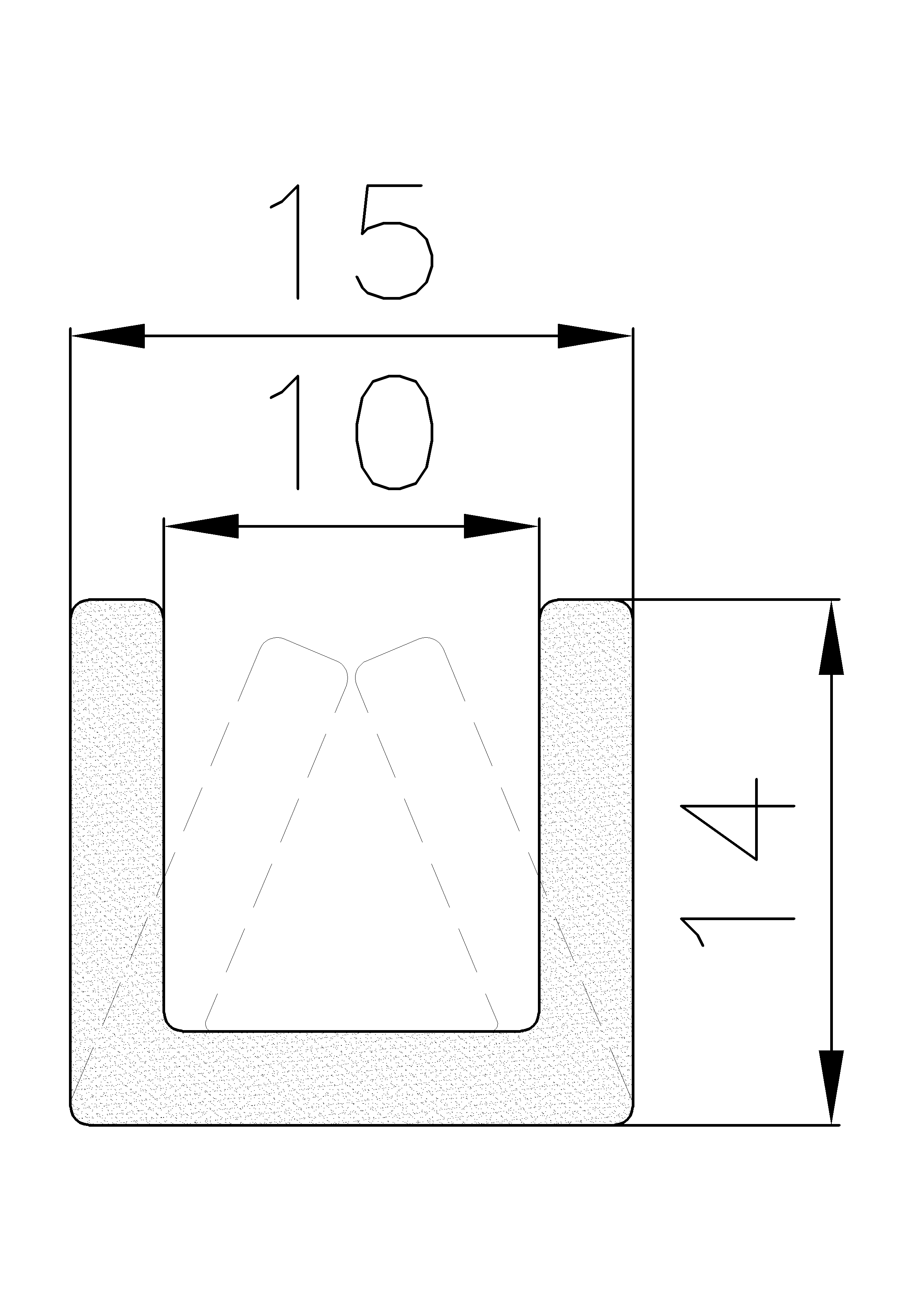 9970403KG - sponge profiles - U shape profiles 9970403KG - sponge profiles - U shape profiles