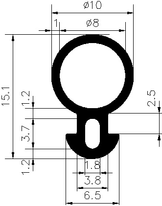 AU - G336 - EPDM profiles - Spacer and bumper profiles AU - G336 - EPDM profiles - Spacer and bumper profiles