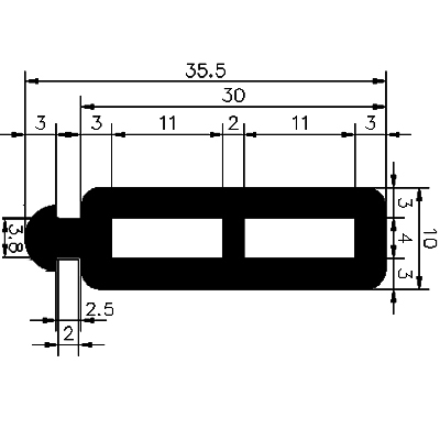 AU - G337 - EPDM profiles - Spacer and bumper profiles AU - G337 - EPDM profiles - Spacer and bumper profiles