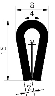 TU1 - G377 8×15 mm - TU1 - G377 8×15 mm -