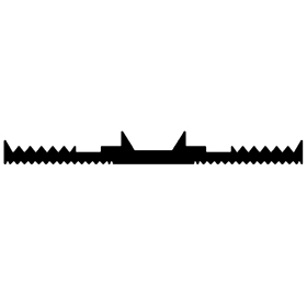F - G572 50×4 mm - EPDM profiles - Layer and insulator profiles F - G572 50×4 mm - EPDM profiles - Layer and insulator profiles