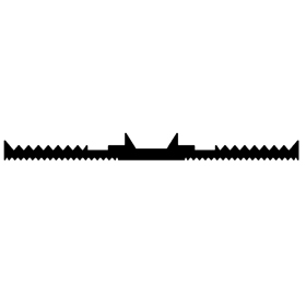 F - G573 60×4 mm - EPDM profiles - Layer and insulator profiles F - G573 60×4 mm - EPDM profiles - Layer and insulator profiles