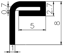 SDL - G609 - without metal insert - Edge protection profiles SDL - G609 - without metal insert - Edge protection profiles