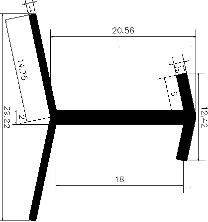 FA G666 - rubber profiles - Cover and T-profiles FA G666 - rubber profiles - Cover and T-profiles