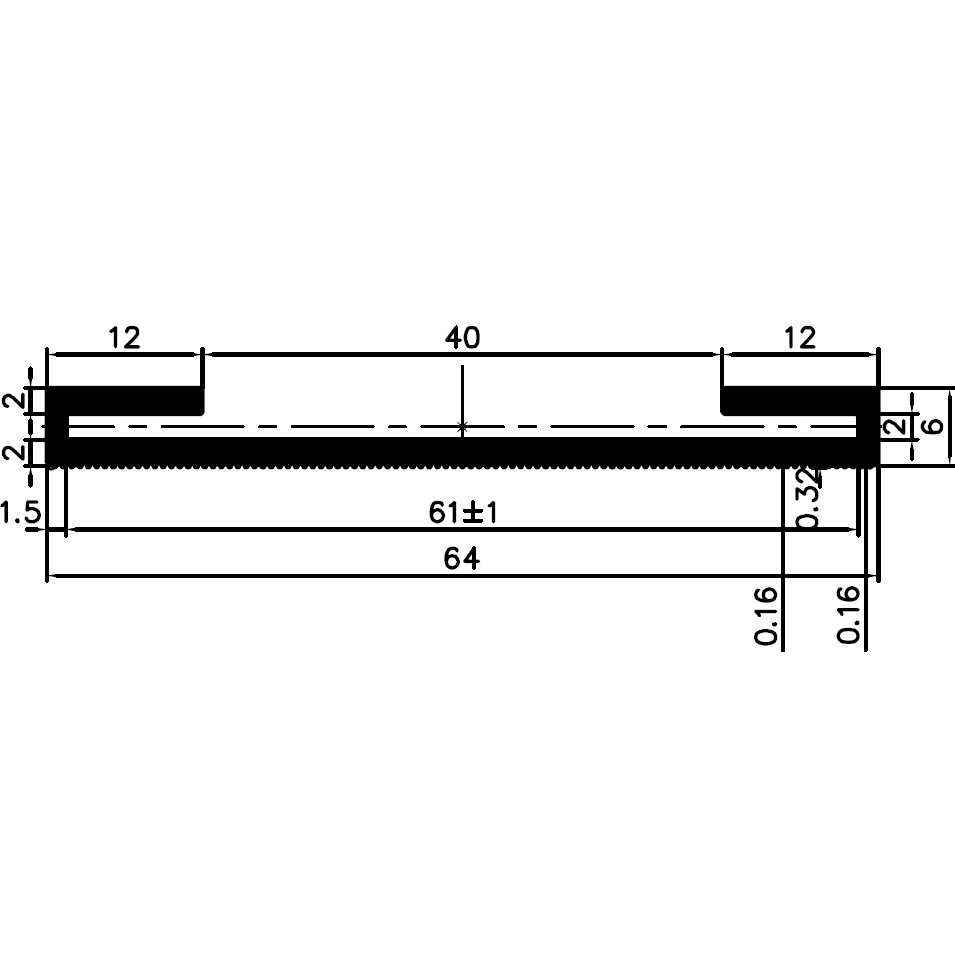 SE - G679 64×6 mm - Clip profiles SE - G679 64×6 mm - Clip profiles