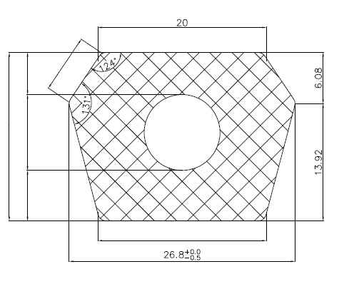 9910360KG - EPDM profiles - Spacer and bumper profiles 9910360KG - EPDM profiles - Spacer and bumper profiles
