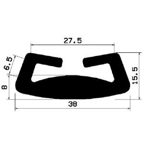SE 1915 38×15,5 mm - Clip profiles SE 1915 38×15,5 mm - Clip profiles