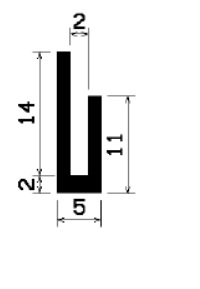 TU1- 1181 - rubber profiles - U shape profiles TU1- 1181 - rubber profiles - U shape profiles