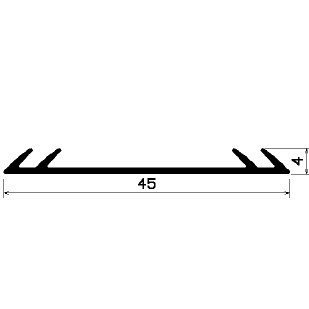 F - 0330 1B= 100 m - EPDM profiles - Layer and insulator profiles F - 0330 1B= 100 m - EPDM profiles - Layer and insulator profiles