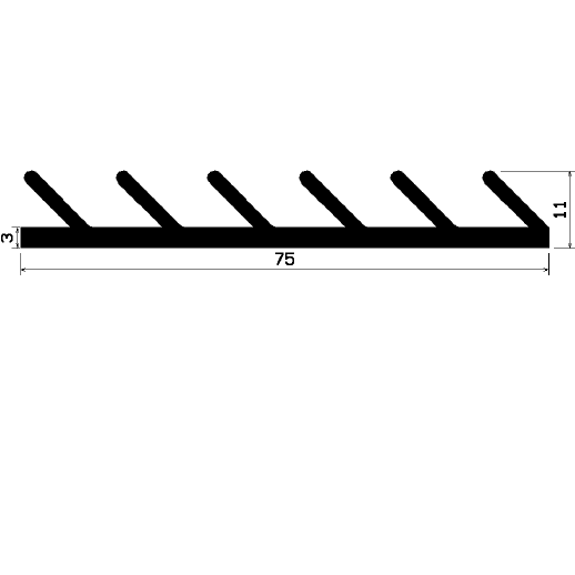 F 0703 - EPDM profiles - Layer and insulator profiles F 0703 - EPDM profiles - Layer and insulator profiles