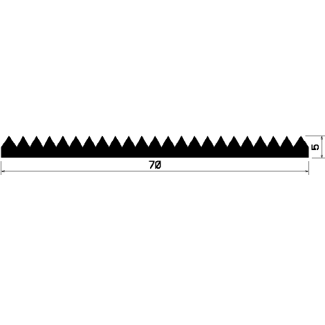 F 0719 - EPDM profiles - Layer and insulator profiles F 0719 - EPDM profiles - Layer and insulator profiles