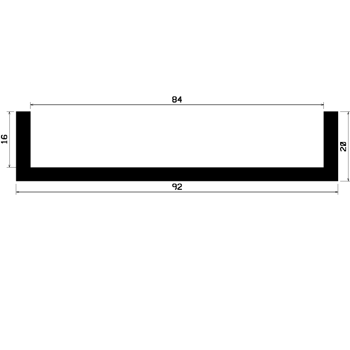 TU1- 1148 - rubber profiles - U shape profiles TU1- 1148 - rubber profiles - U shape profiles